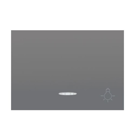 Tecla pulsador luz con visor gris sombra BJC 21717-GSL CORAL-imagen_A