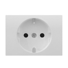 Tapa de enchufe 2P+T blanca BJC 21724 CORAL-imagen_A