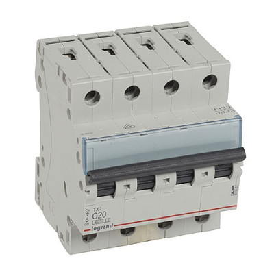 Automatico Magnetotermico LEGRAND 4P 20A 403627-imagen_A