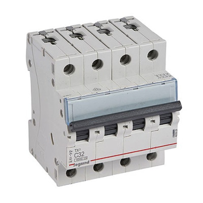 Automatico Magnetotermico LEGRAND 4P 32A 403629-imagen_A