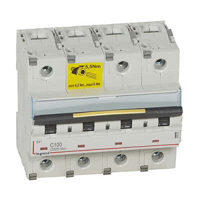Automatico Magnetotermico LEGRAND 4P 100A 409363-imagen_A