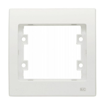 Marco de 1 elemento blanco IP44 BJC 185001 IRIS ESTANCA-imagen_A