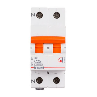 Magnetotermico LEGRAND 1P+N x 25 A 419928 RX3 VIVIENDA-imagen_A