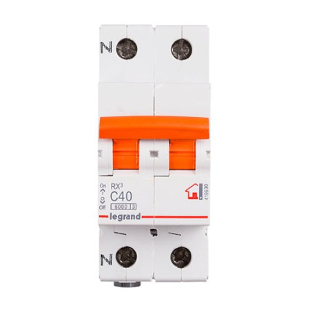 Magnetotermico LEGRAND 1P+N x 40 A 419930 RX3 VIVIENDA-imagen_A Magnetotermico LEGRAND 1P+N x 40 A 419930 RX3 VIVIENDA-imagen_A
