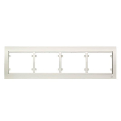 Marco de 4 elementos blanco satin BJC 22004-BS MEGA-imagen_A