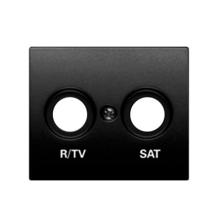 Tapa television R-TV-SAT antracita cosso BJC 22320-AC MEGA-imagen_A