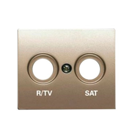 Tapa television R-TV-SAT bronce niebla BJC 22320-BN MEGA-imagen_A