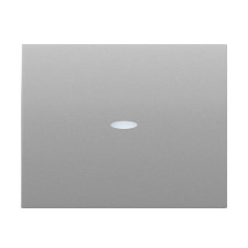 Tecla interruptor conmutador y cruzamiento con visor aluminio fusion BJC 22705-AFL MEGA-imagen_A