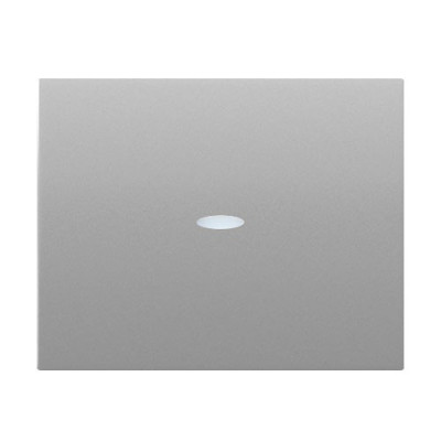Tecla interruptor conmutador y cruzamiento con visor aluminio fusion BJC 22705-AFL MEGA-imagen_A