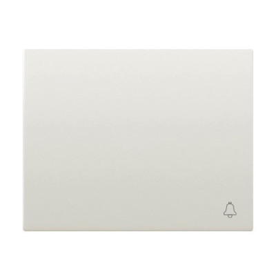 Tecla pulsador timbre blanco satin BJC 22716-BS MEGA-imagen_A