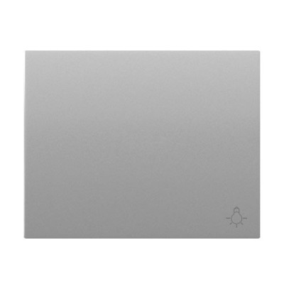 Tecla pulsador luz aluminio fusion BJC 22717-AF MEGA-imagen_A