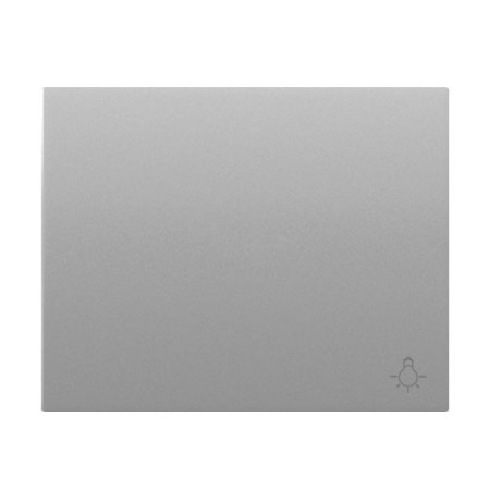 Tecla pulsador luz aluminio fusion BJC 22717-AF MEGA-imagen_A