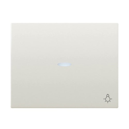 Tecla pulsador luz con visor blanco satin BJC 22717-BSL MEGA-imagen_A