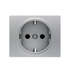 Tapa de enchufe 2P+T aluminio fusion BJC 22724-AF MEGA-imagen_A