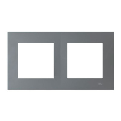 Marco de 2 elementos gris piedra BJC 23002-GP VIVA-imagen_A