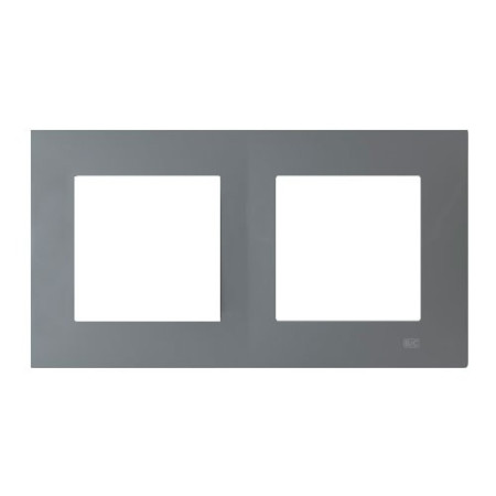 Marco de 2 elementos gris piedra BJC 23002-GP VIVA-imagen_A