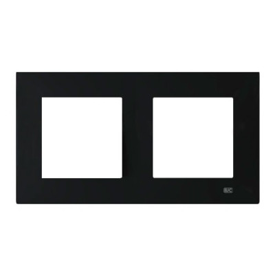 Marco de 2 elementos negro piano BJC 23002-NP VIVA-imagen_A