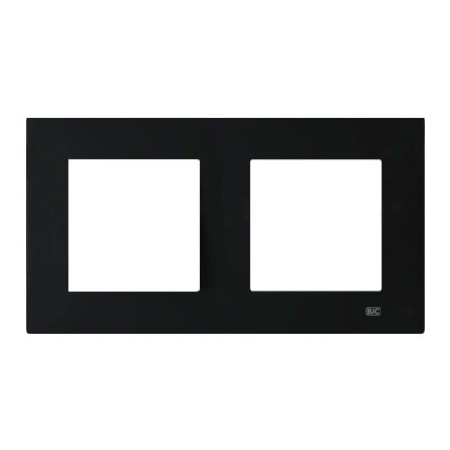 Marco de 2 elementos negro piano BJC 23002-NP VIVA-imagen_A