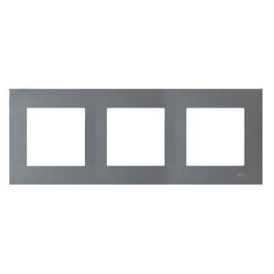 Marco de 3 elementos gris piedra BJC 23003-GP VIVA-imagen_A