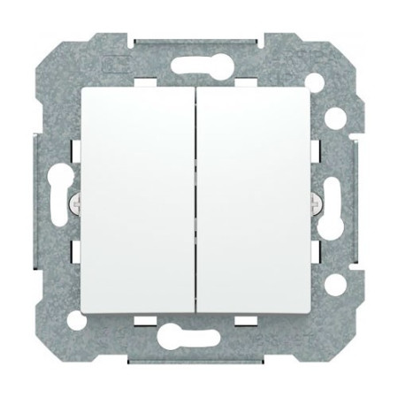 Doble interruptor Blanco polar BJC 23509 VIVA-imagen_A