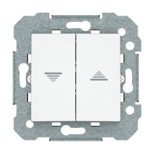 Doble interruptor de persianas Blanco polar BJC 23569 VIVA-imagen_A