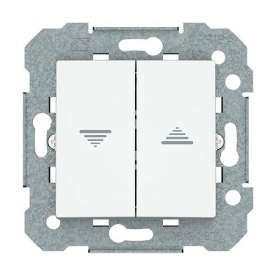 Doble interruptor de persianas Blanco polar BJC 23569 VIVA-imagen_A
