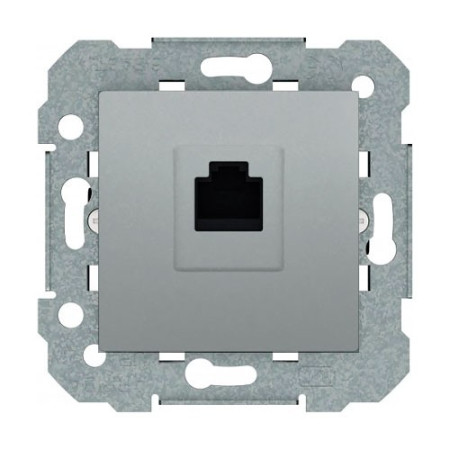 Toma de datos RJ45 Cat 6 Plata luna BJC 23586-PL VIVA-imagen_A