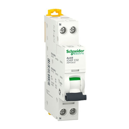 Automatico Magnetotermico DPN SCHNEIDER 1P+Neutro 32A A9P53632-imagen_A