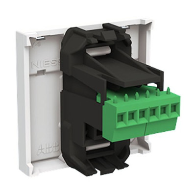 Toma de Telefono RJ12 Blanco NIESSEN N2217.6BL ZENIT-imagen_C