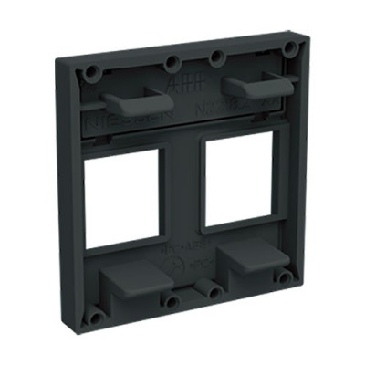 Tapa 1 soporte informatico Antracita NIESSEN N2218.1AN ZENIT-imagen_C