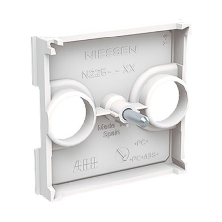 Tapa Toma TV-R-SAT Blanca NIESSEN N2250.1BL ZENIT-imagen_C