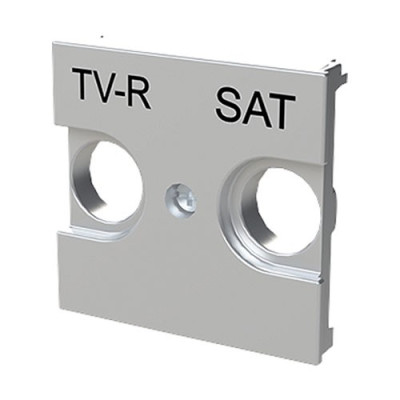 Tapa Toma TV-R-SAT Plata NIESSEN N2250.1PL ZENIT-imagen_B
