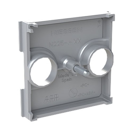 Tapa Toma TV-R-SAT Plata NIESSEN N2250.1PL ZENIT-imagen_C