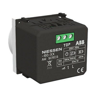 Regulador LED Giratorio Blanco NIESSEN N2260.3BL ZENIT-imagen_C