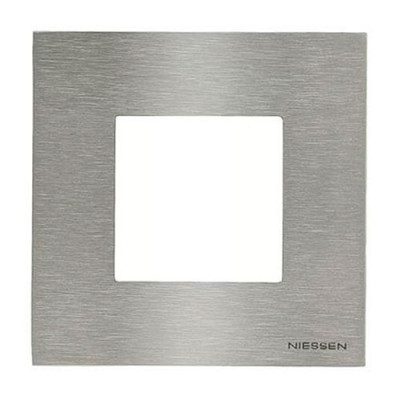 Marco 1 Elemento Acero Inoxidable NIESSEN N2271OX ZENIT-imagen_A