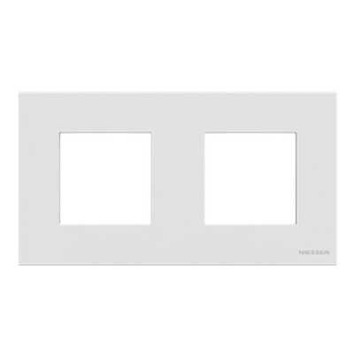 Marco 2 Elementos Blanco NIESSEN N2272BL ZENIT-imagen_A