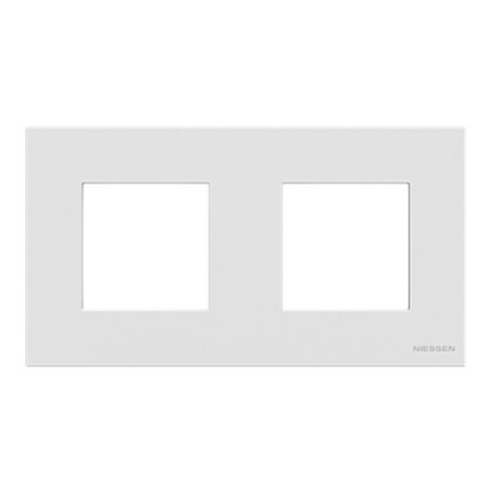 Marco 2 Elementos Blanco NIESSEN N2272BL ZENIT-imagen_A