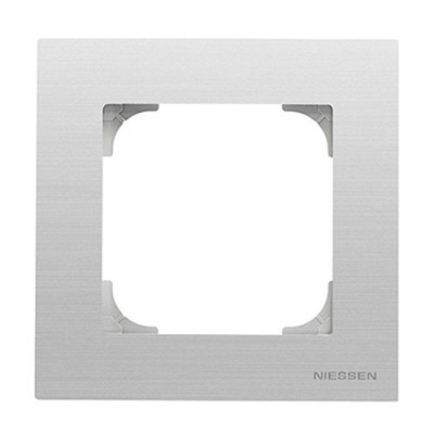 Marco de 1 Elemento acero inoxidable NIESSEN 8571-AI SKY-imagen_A