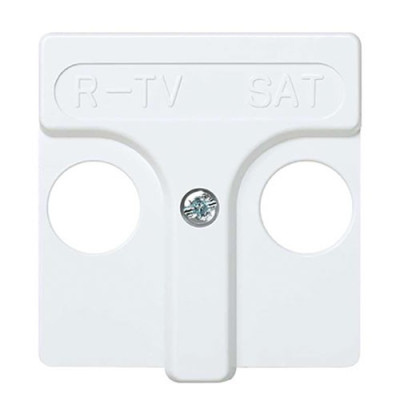Tapa R-TV + SAT Blanco 27097-34 SIMON 27 play-imagen_A