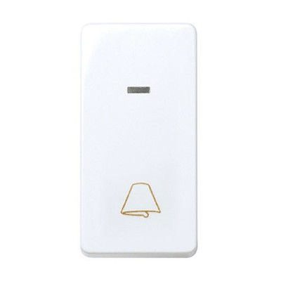 Pulsador Campana con Luminoso estrecho Blanco 27160-64 SIMON 27 play-imagen_A