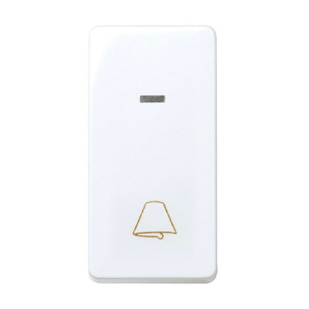 Pulsador Campana con Luminoso estrecho Blanco 27160-64 SIMON 27 play-imagen_A