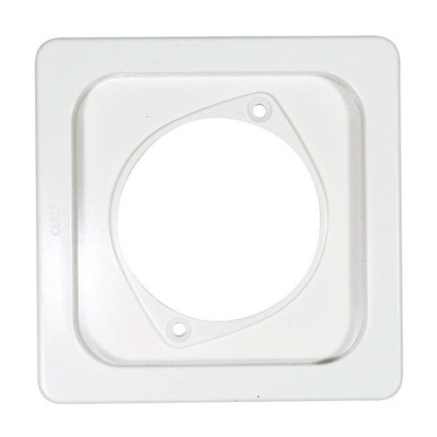 Marco 1 elemento estanco IP44 de exterior para empotrar blanco-imagen_A