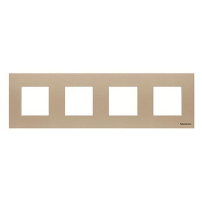 NIESSEN ZENIT N2274CV Marco 4 Elementos Cava