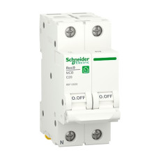Automatico Magnetotermico SCHNEIDER 1P+N 20A vivienda R9F12620 Resi9-imagen_A