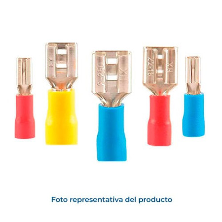 Terminal Enchufable hembra plano de 4 - 6 mm2 (100 unds)-imagen_B