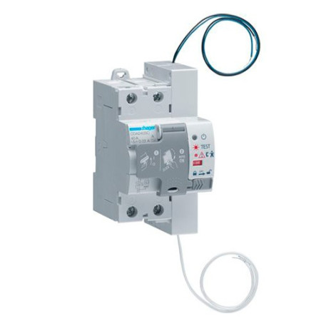 Diferencial rearmable HAGER tipo A de 2P 40A 30mA CDA240SC-imagen_B
