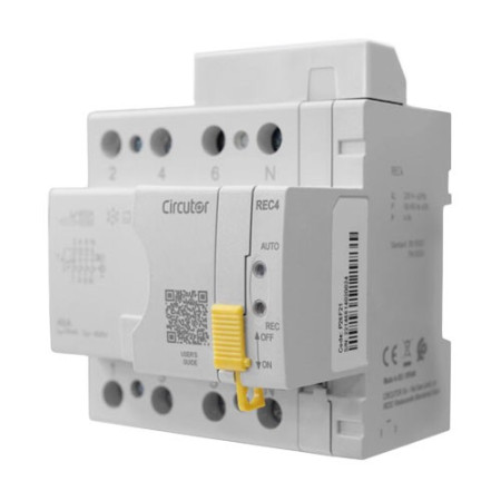 Diferencial rearmable CIRCUTOR de 4P 40A 30mA P26F21-imagen_B