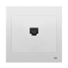 Pack BJC Iris toma de datos RJ45 completa Blanca-imagen_A