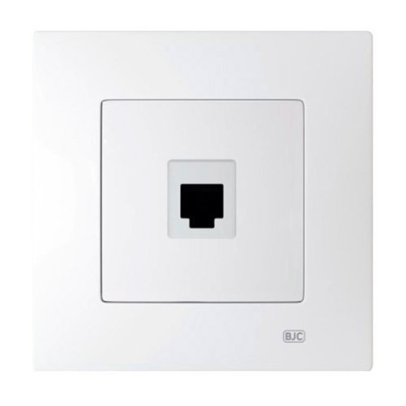 Pack BJC Viva toma de datos RJ45 completa Blanco Polar-imagen_A