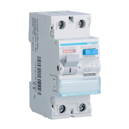 Diferencial HAGER 2P 25A 300mA CFC225M-imagen_A